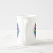 マンダラユニバースカサイケデリックラー ボーンチャイナマグカップ (裏面)