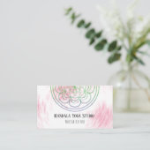 マンダラヨガビジネスカード 名刺 (スタンド正面)