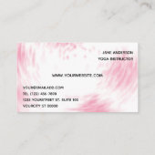 マンダラヨガビジネスカード 名刺 (裏面)