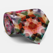 マンダララウンド万華鏡のように千変万化するパターン装飾装飾c ネクタイ (ロール)