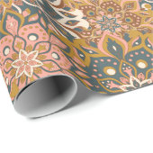 マンダララッピング紙 ラッピングペーパー (ロールコーナー)