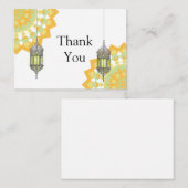 マンダラランプサンキューカード ノートカード (正面/裏面)