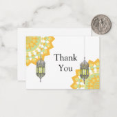 マンダラランプサンキューカード ノートカード (正面/裏面インサイチュ)