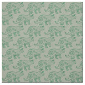 マンダララ恐竜の生地 ファブリック (見本)