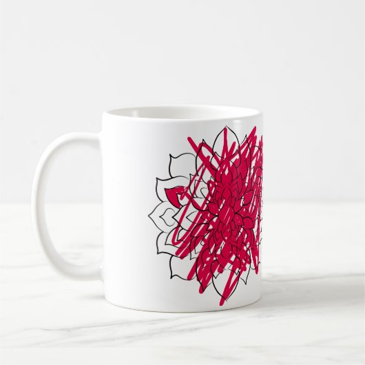 マンダラリラックスは… コーヒーマグカップ (左)