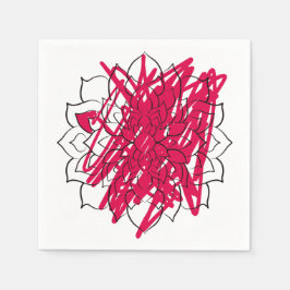 マンダラリラックスは… スタンダードカクテルナプキン