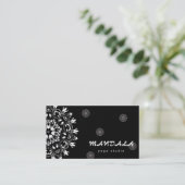 マンダラロゴカスタマイズヨガインストラクター 名刺 (スタンド正面)