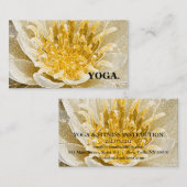 マンダラロータスカスタマイズヨガインストラクター 名刺 (正面/裏面)