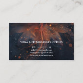 マンダラロータスカスタマイズヨガインストラクター 名刺 (裏面)