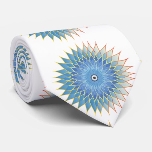 マンダラロータスブロッサムサンダー_コーブ ネクタイ (ロール)