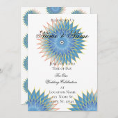 マンダラロータスブロッサムサンダー_コーブ 招待状 (正面/裏面)