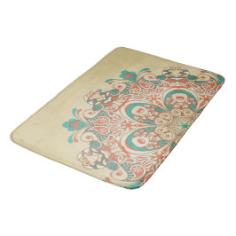 マンダラ万華鏡のように千変万化するパターンモサイic - Bathmat バスマット