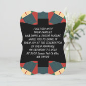 マンダラ万華鏡のように千変万化するパターン 招待状 (スタンド正面)