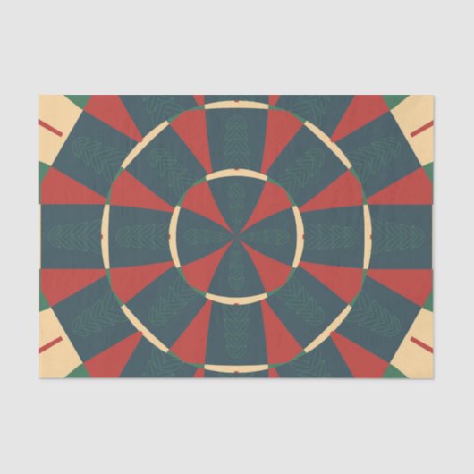 マンダラ万華鏡のように千変万化するパターン 薄葉紙 (正面)