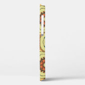 マンダラ付きのエスニックオレンジの継ぎ目のない模様。イラス Case-Mate iPhoneケース (裏面 / 左)