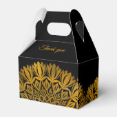 マンダラ伝統的クラシックエレガントラグジュアリー結婚ズ フェイバーボックス (裏面サイド)