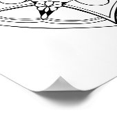 マンダラ大成彩色ポスター ポスター (角)