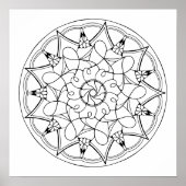 マンダラ大成彩色ポスター ポスター (正面)