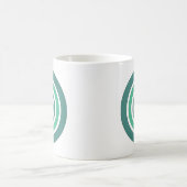 マンダラ幾何学模様 コーヒーマグカップ (中央)