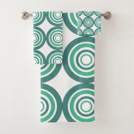 マンダラ幾何学模様 バスタオルセット