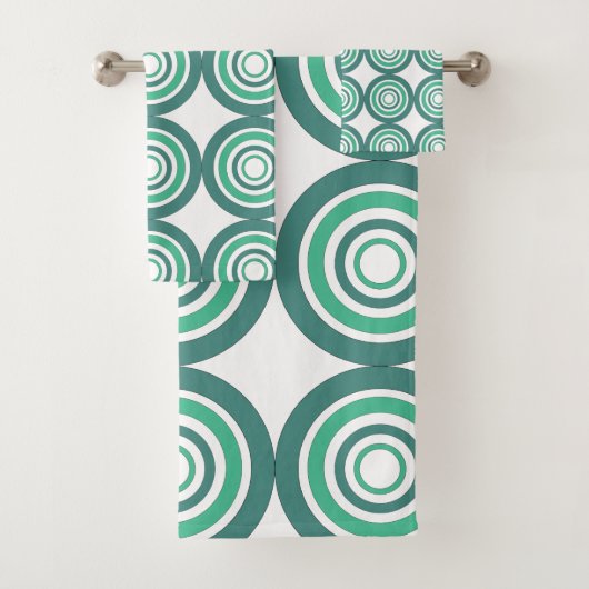 マンダラ幾何学模様 バスタオルセット (インサイチュ)