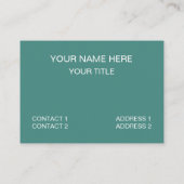 マンダラ幾何学模様 名刺 (裏面)