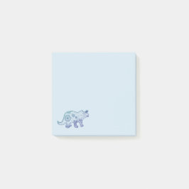 マンダラ恐竜アートPost-it®ノート ポストイット