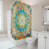 マンダラ数々のの詩 シャワーカーテン (インサイチュ)