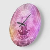 マンダラ時計 ラージ壁時計 (傾斜)