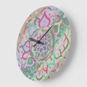 マンダラ時計 ラージ壁時計 (傾斜)