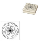 マンダラ毎月の舞城木工切手トラッカー ラバースタンプ (押印)