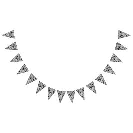 マンダラ沈降色ページ バンティングフラッグ