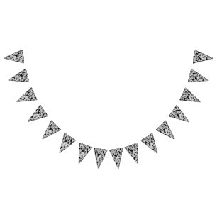 マンダラ沈降色ページ バンティングフラッグ