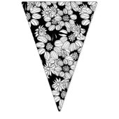 マンダラ沈降色ページ バンティングフラッグ (第2の旗)