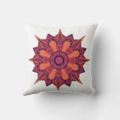 マンダラ点々のある クッション (裏面)