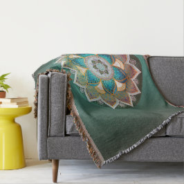 マンダラ白熱［赤熱］光を放つ – 毛布