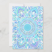 マンダラ看護師卒業式 RN ピニングセレモニー パーティー 招待状 (裏面)