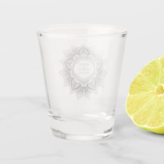 マンダラ結婚レースの中和ID478 ショットグラス (裏面)