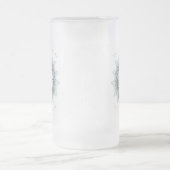 マンダラ結婚レースLt. Blue ID968 フロストグラスビールジョッキ (中央)