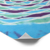 マンダラ絞り染め ポスター (角)