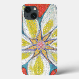 マンダラ絵画クロスのiPadの空気は、ほとんど存在しない iPhone 13ケース