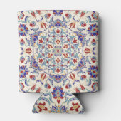 マンダラ美しいカラフル:文化モザイク 缶クーラー (裏面)