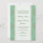 マンダラ美しい 招待状 (正面)