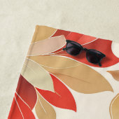 マンダラ花びらビーチタオル ビーチタオル (インサイチュ)