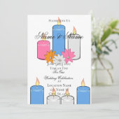 マンダラ蓮の花サンダーコーブ招待状 招待状 (スタンド正面)