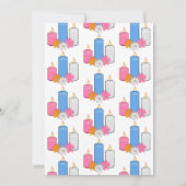 マンダラ蓮の花サンダーコーブ招待状 招待状 (裏面)