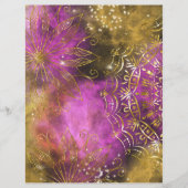 マンダラ銀河系抽象芸術スピリチュアルヨガ (正面)