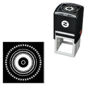 マンダラ風タイル セルフインキングスタンプ (インサイチュ)