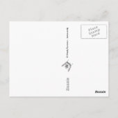 マンダラ魔法縦葉書 ポストカード (裏面)