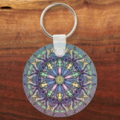 マンダラ鮮やかキーチェーン キーホルダー (正面)